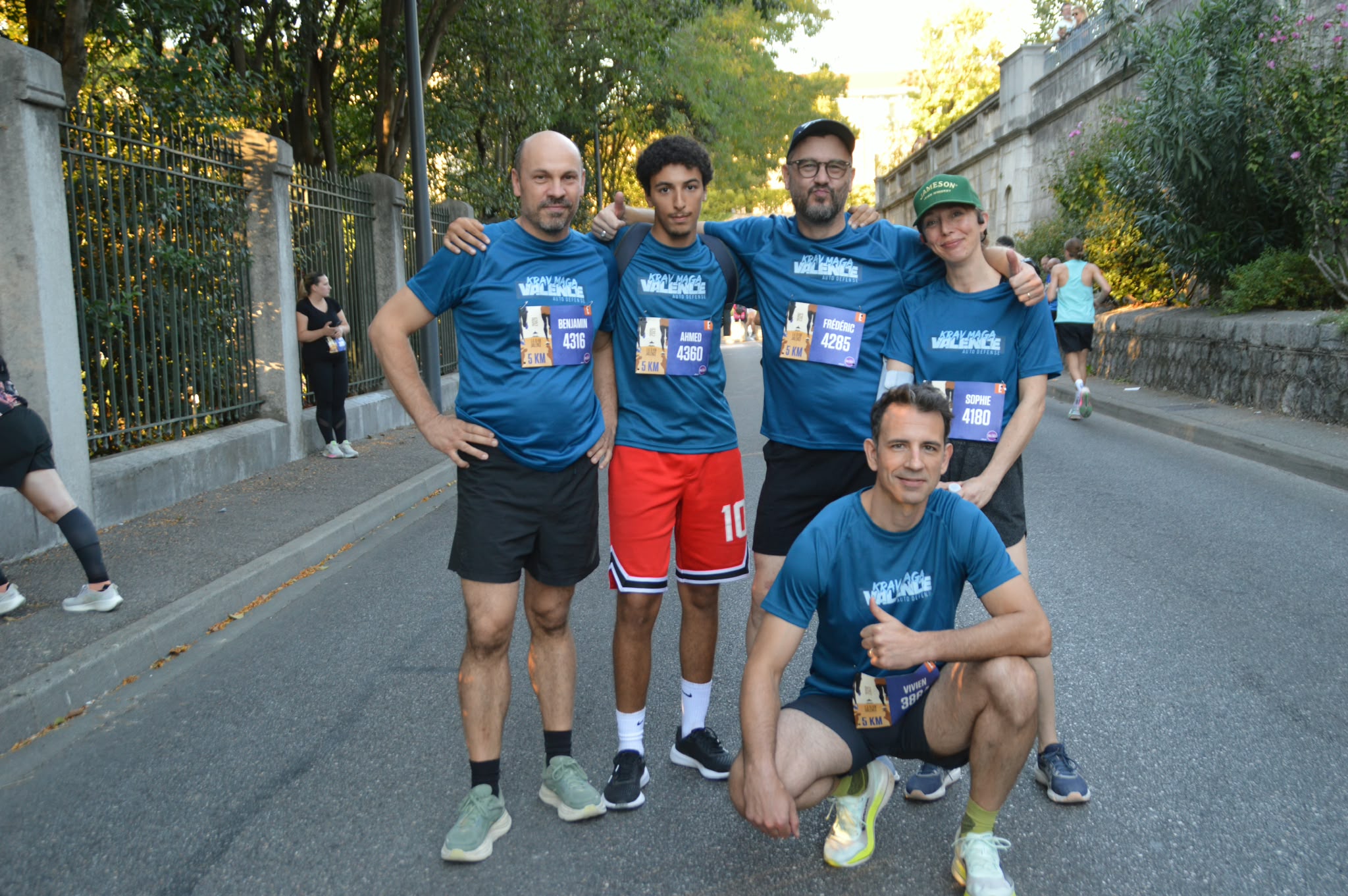 KMV prend le départ des 5 km de Valence !